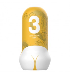 HK LETEN - ONE Hip Vacuum Sucking Masturbation Cup (Number 3 - Tornado)